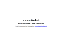 Tablet Screenshot of mikado.it