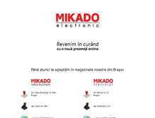 Tablet Screenshot of mikado.ro